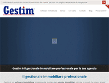 Tablet Screenshot of gestim.it